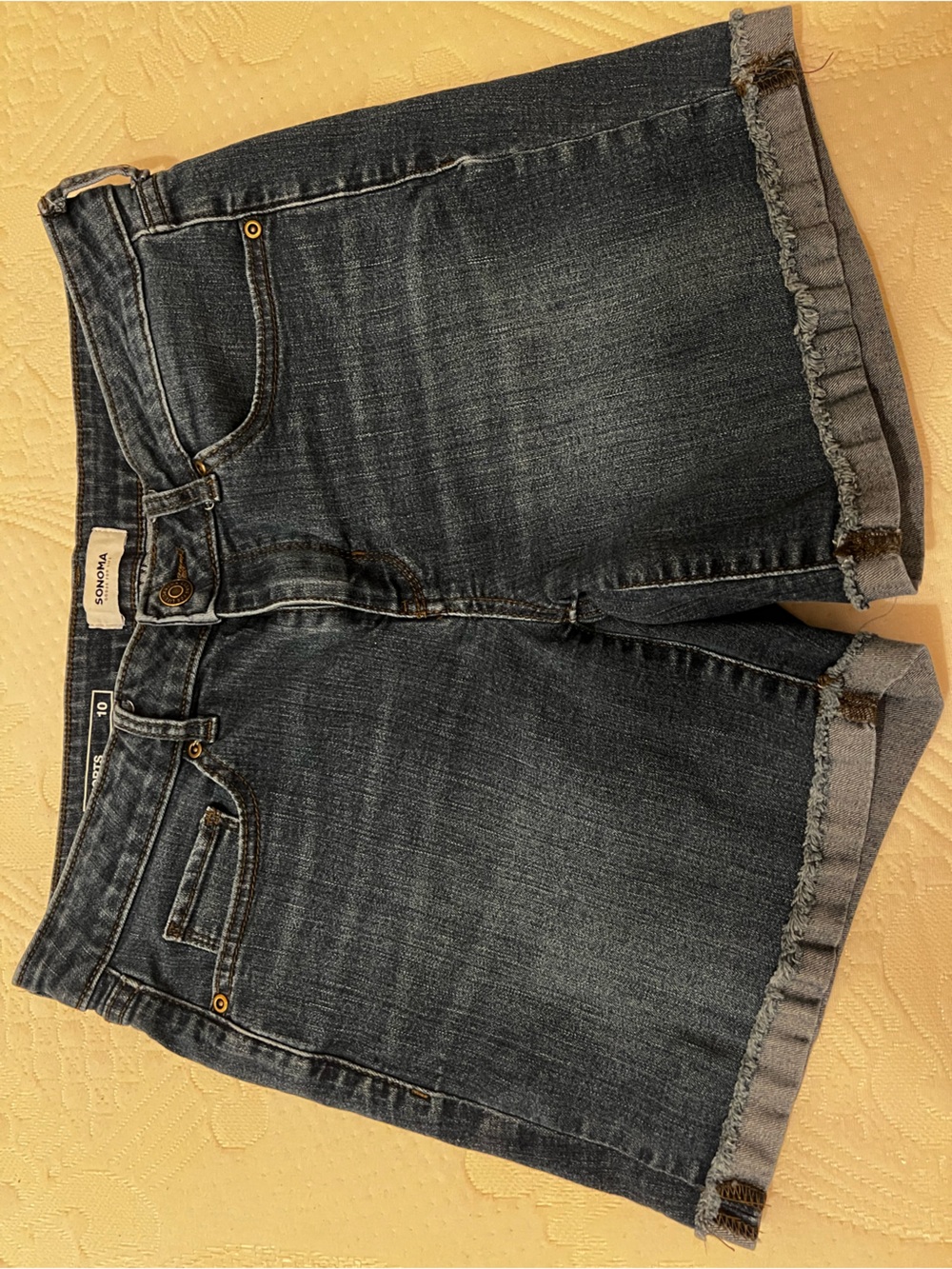 Women’s Sonoma Dark Wash Denim Shorts 10